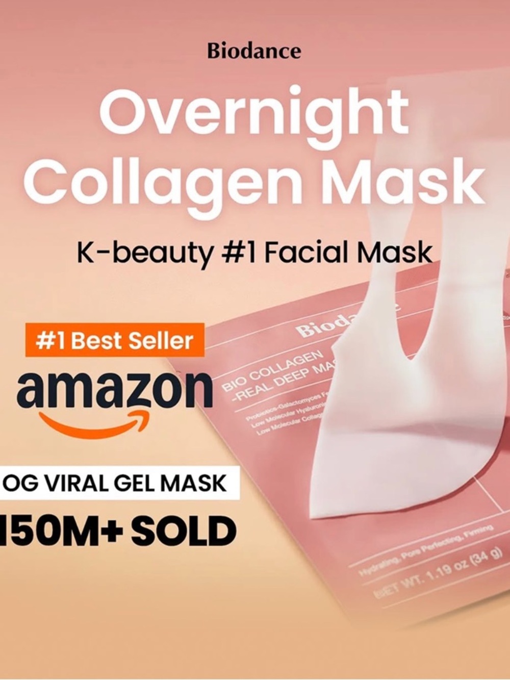Bio-Collagen Real Deep Facial Sheet Mask